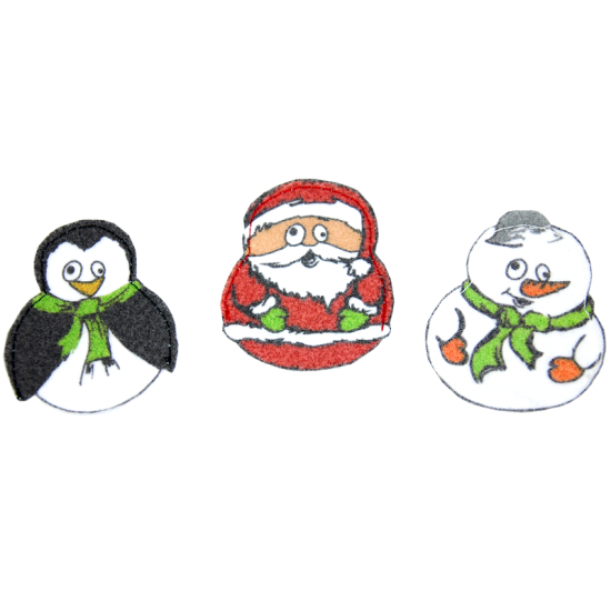 Pacynki filcowe świąteczne: PAC4